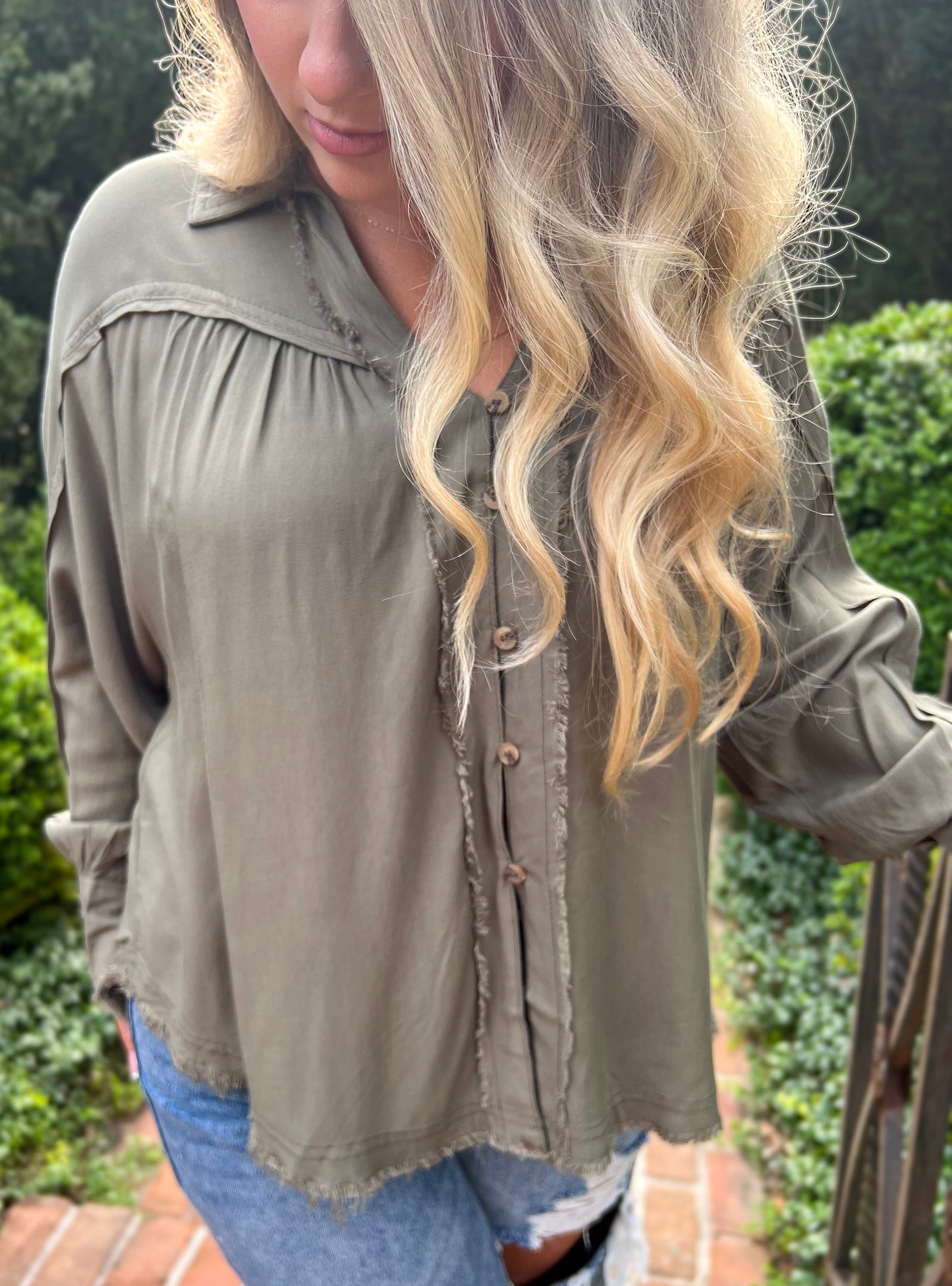 All Frayed Out Top