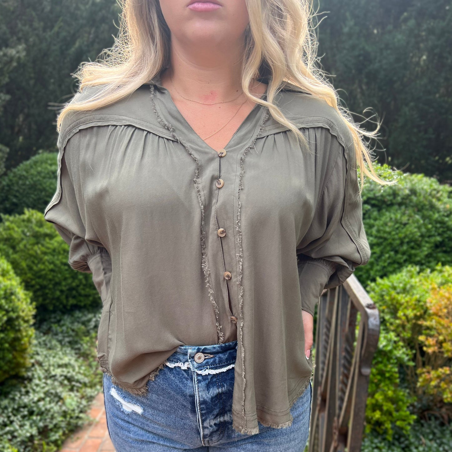 All Frayed Out Top