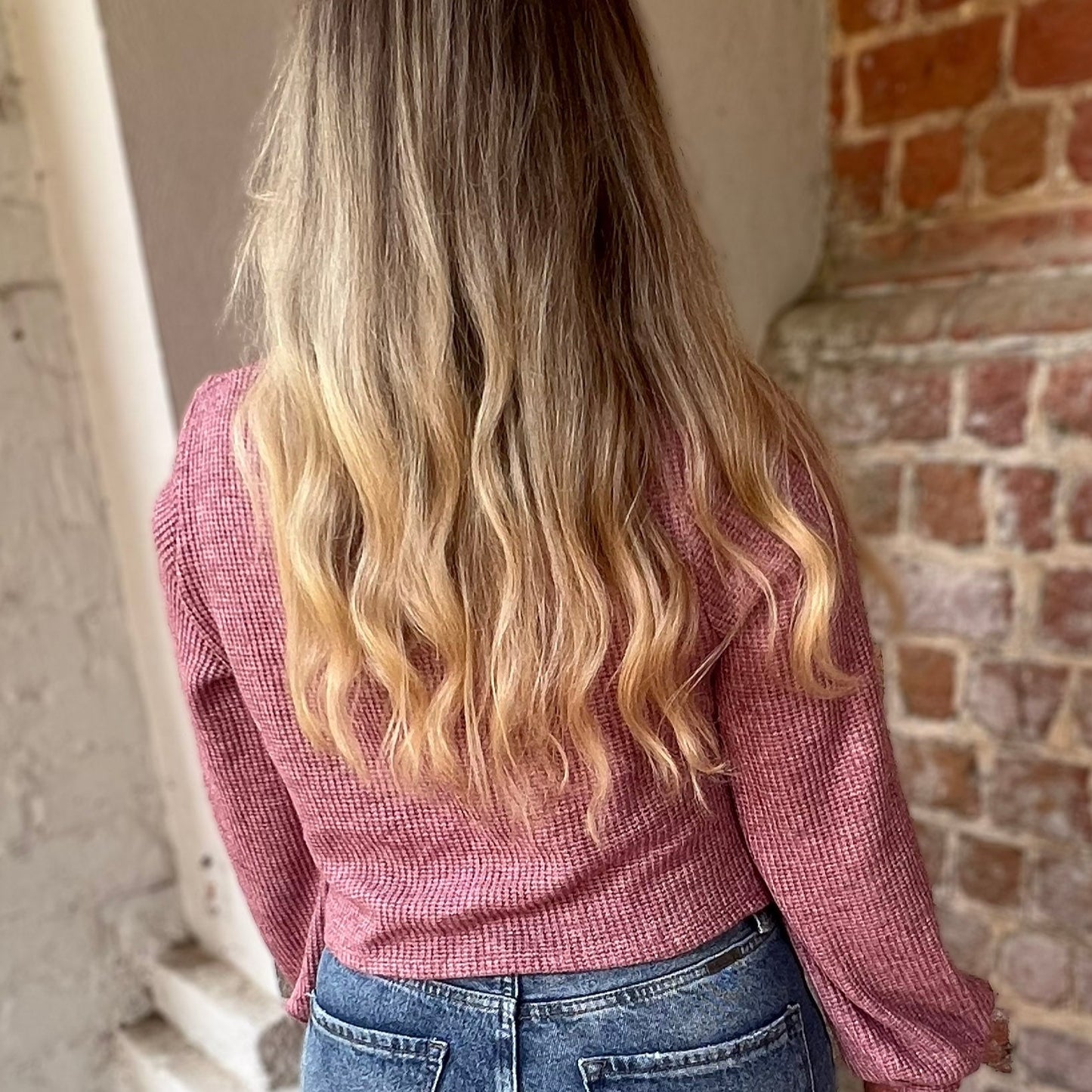 Merlot Twist Front Top