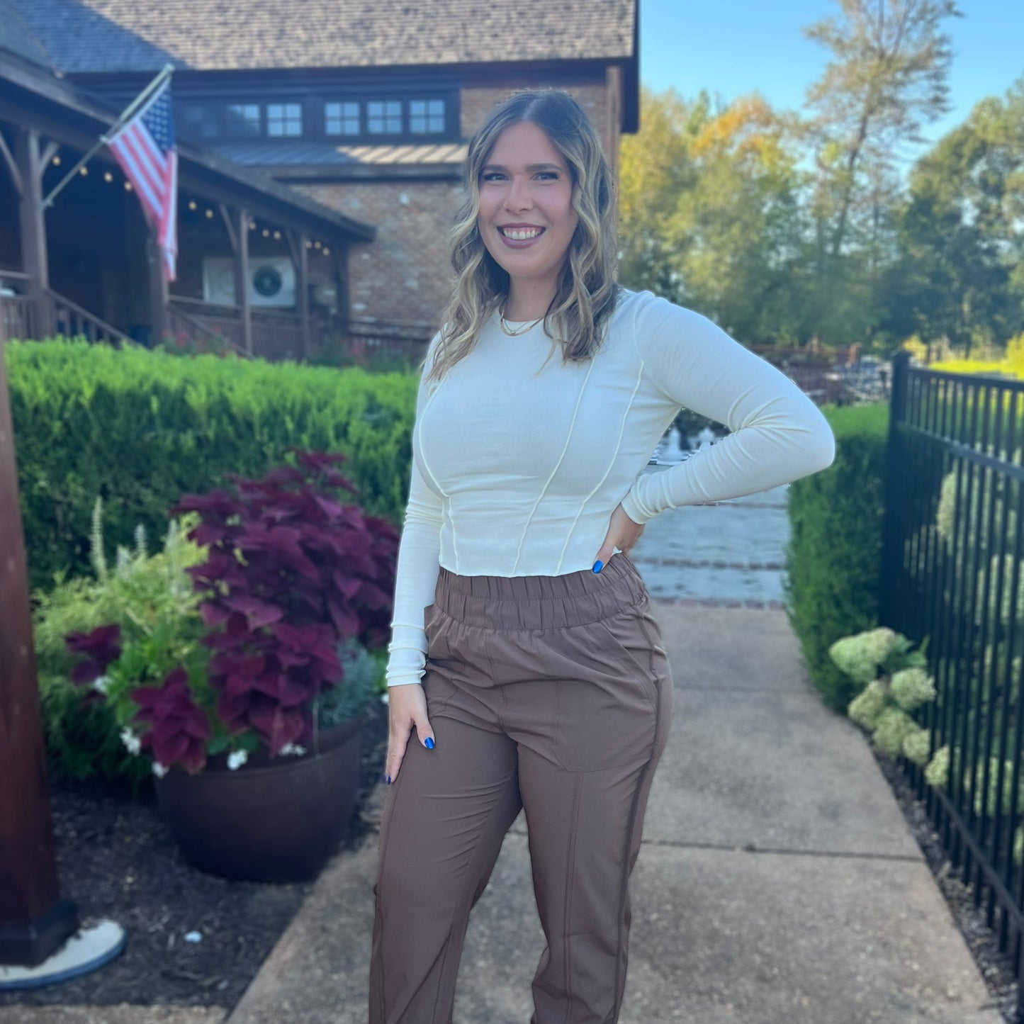 Love A Latte Long Sleeve Top